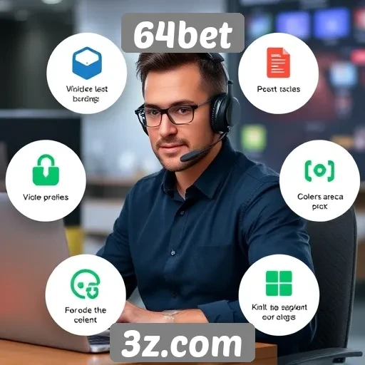 Suporte ao cliente no 64bet e suas funcionalidades