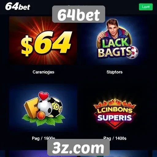 Análise das opções de jogos disponíveis no 64bet